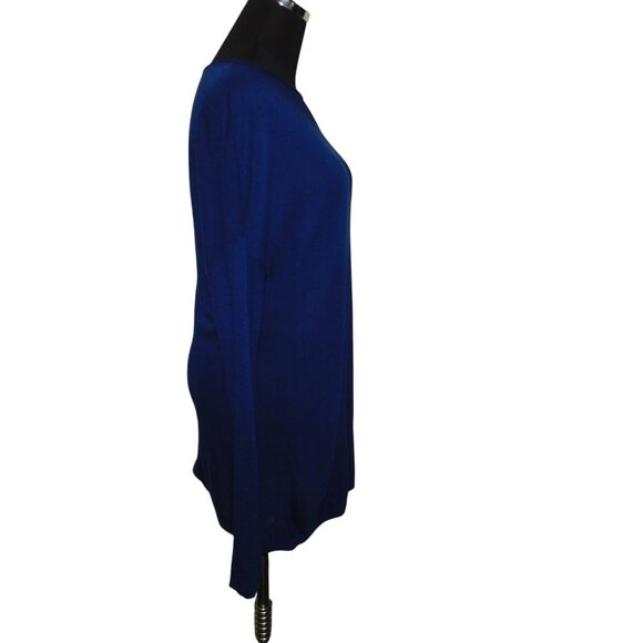 Vince Blue Long Sleeve Winter Sweater Size Large - Picture 2 of 7